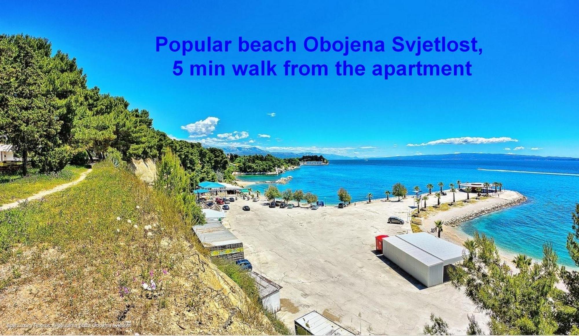 Beachfront Apartment Milan, With Balcony Split Exterior foto